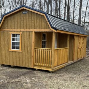 12x24 Deluxe Side Lofted