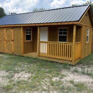12 x 24 Deluxe Side Porch